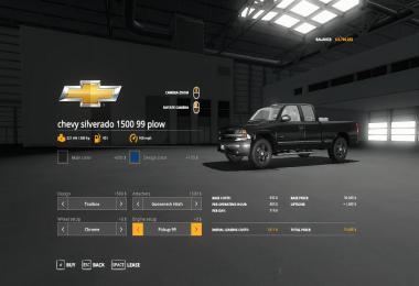 Chevy Silverado 1500 plow v1.0