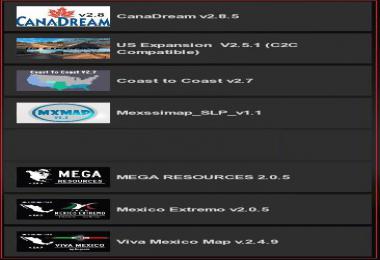 Coast to Coast Map - v2.8.5 