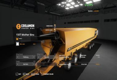 Coolamon chaser bins pack v1.0
