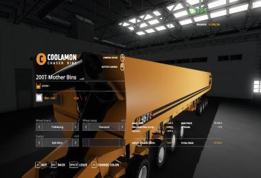 Coolamon chaser bins pack v1.0