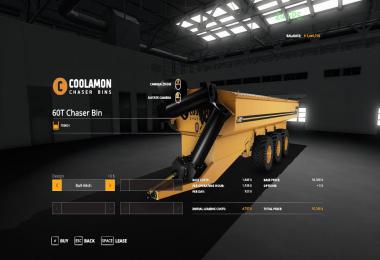 Coolamon chaser bins pack v1.0
