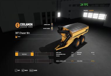 Coolamon chaser bins pack v1.0