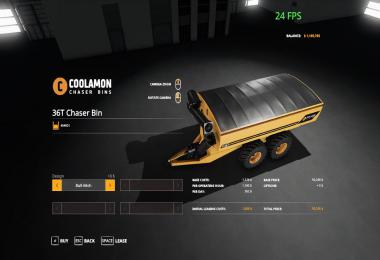 Coolamon chaser bins pack v1.0