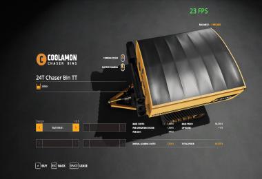 Coolamon chaser bins pack v1.0