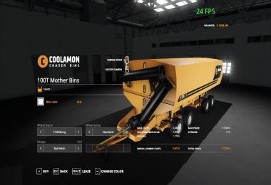 Coolamon chaser bins pack v1.0