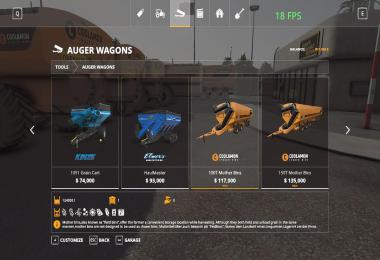 Coolamon chaser bins pack v1.0