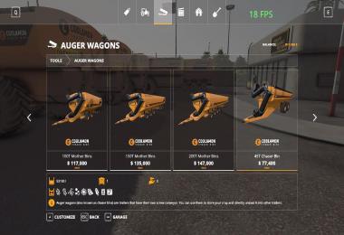 Coolamon chaser bins pack v1.0