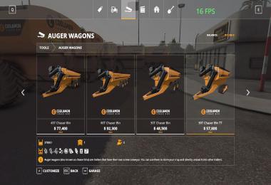 Coolamon chaser bins pack v1.0