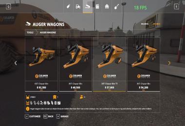 Coolamon chaser bins pack v1.0