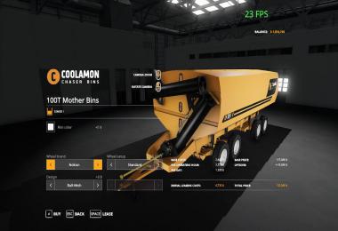 Coolamon chaser bins pack v1.0