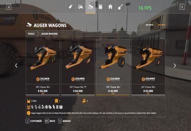 Coolamon chaser bins pack v1.0