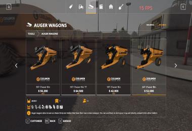 Coolamon chaser bins pack v1.0