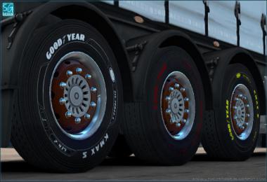 GOODYEAR DLC TRAILER TIRES v1.0