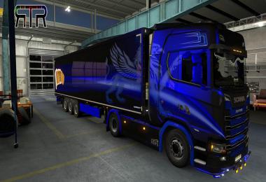 Griffin Combo Blue for Scania Next Gen and Krone Coolliner v1.0