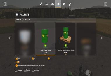 John Deere Diesel Barrel v1.0