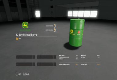 John Deere Diesel Barrel v1.0