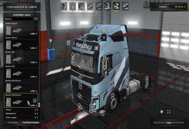 Low deck chassis addon for Eugene Volvo FH v1.4