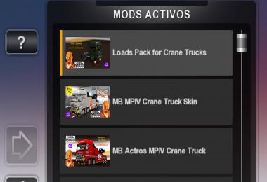 MB ACTROS MPIV CRANETRUCK CUSTOM SKIN 1.35.x DX11