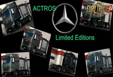 New Actros Limited Editions by Dreamcatcher 1.35.x
