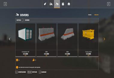 PACKS OBJETS TP v1.5