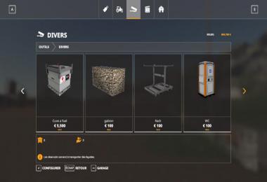 PACKS OBJETS TP v1.5