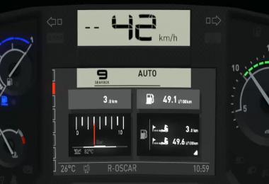 Renault T Realistic Dashboard Computer v1.0