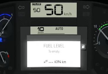 Renault T Realistic Dashboard Computer v1.0