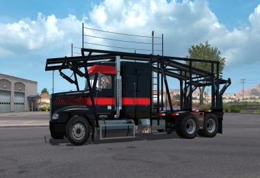 Renenate freightliner fld carhauler + trailer v1.0