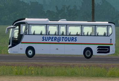 Skin supratours – MAN Lion Coach – ETS2 1.35.x