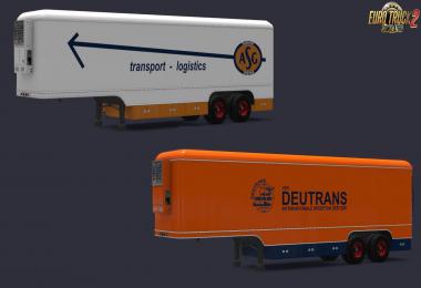 Trailer Kassbohrer v1.15 for Volvo F88 by XBS 1.35.x