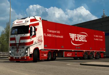 Vogel Volvo white skin 1.35