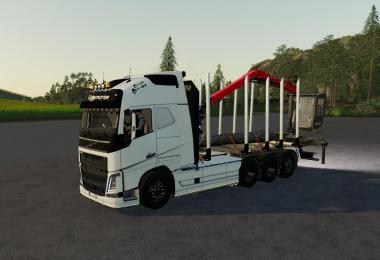 Volvo FH16 Forest Truck Fs19 v1.1.0