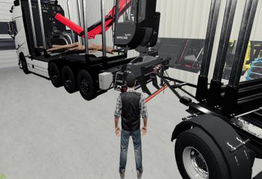 Volvo FH16 Forest Truck Fs19 v1.1.0