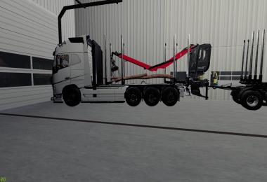 Volvo FH16 Forest Truck Fs19 v1.1.0