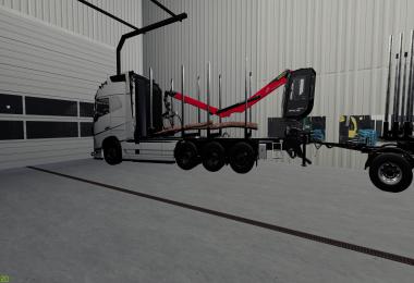 Volvo FH16 Forest Truck Fs19 v1.1.0