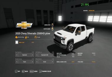 2020 Chevy plow truck v1.0
