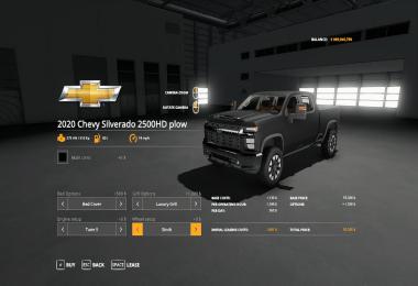 2020 Chevy plow truck v1.0