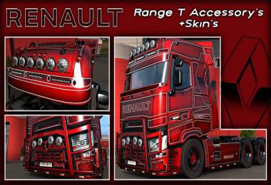 Renault Range T Accessoire's + Skin's v1.0 1.36.x