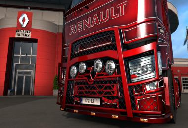 Renault Range T Accessoire's + Skin's v1.0 1.36.x