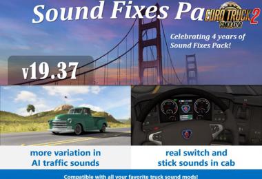 [ATS] Sound Fixes Pack v19.37 1.35.x