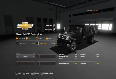 Chevy C70 grain plow truck v1.0