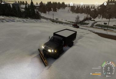 Chevy C70 grain plow truck v1.0