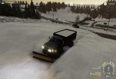 Chevy C70 grain plow truck v1.0