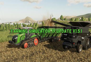 Farming Simulator 19 Update v1.5.1