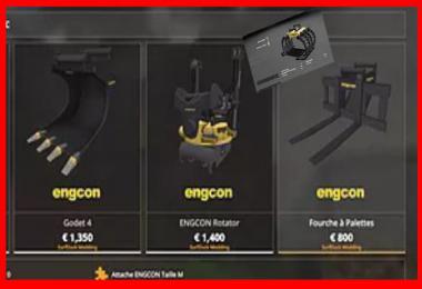 Excavator ATLAS and Tool ENGCON Pack SDM v1.0