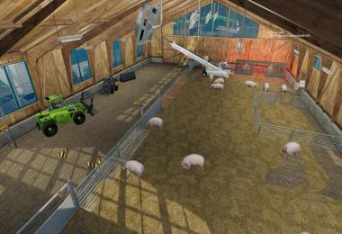 FS19 Organic Pigsty Placeable v1.9