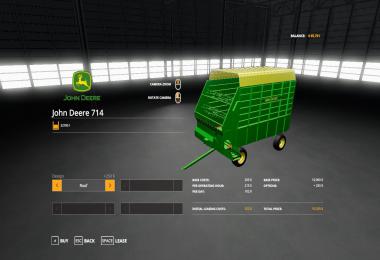 John Deere 714 Forage Box v1.0