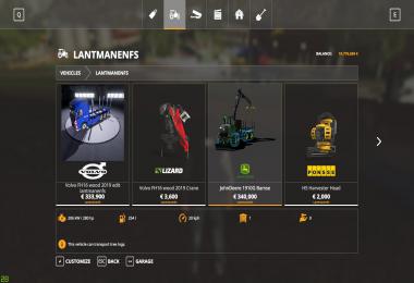 JohnDeere 1910G + Dumpbox v1.2 and v1.0