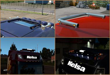 Kelsa Lightbars for DAF XF 105 & 106 1.36.x