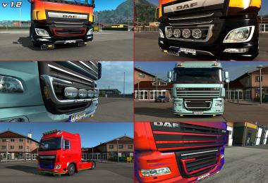 Kelsa Lightbars for DAF XF 105 & 106 1.36.x